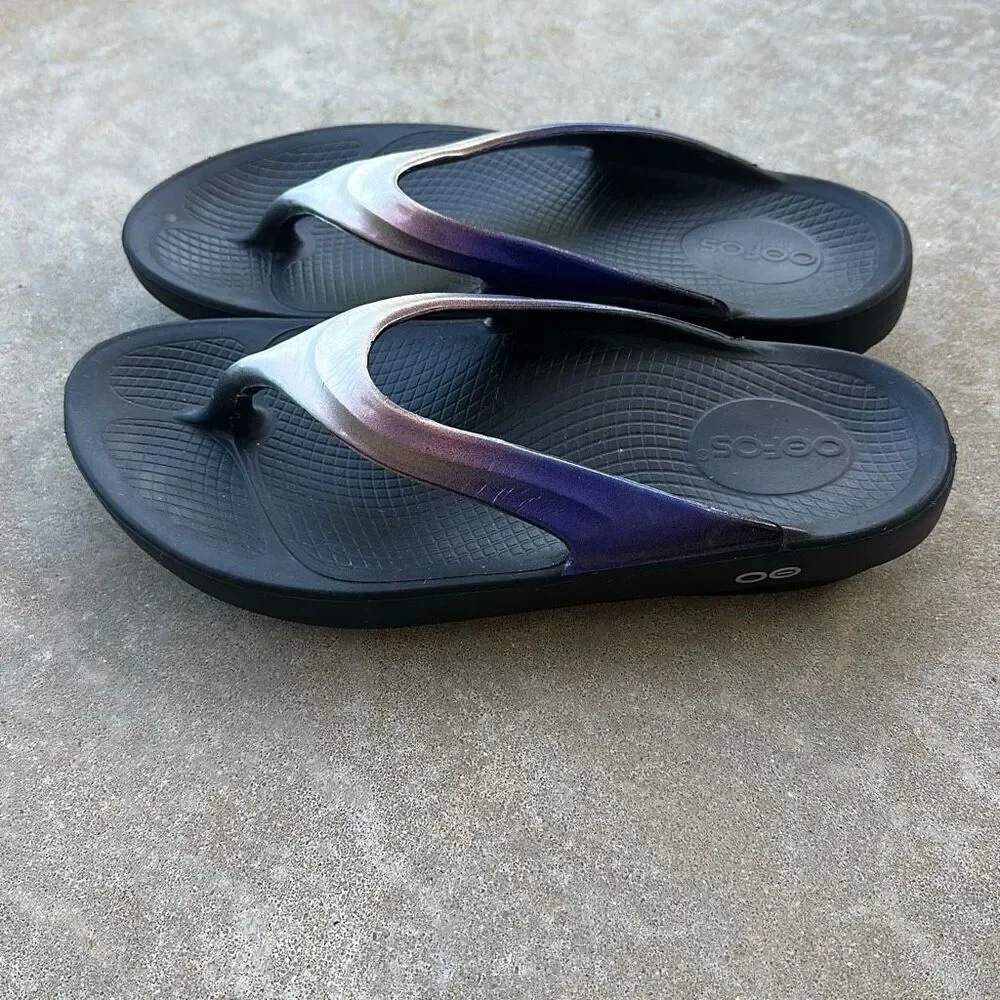 OOFOS OOlala Post Exercise Active Sport Recovery Sandal Women’s Sz 9